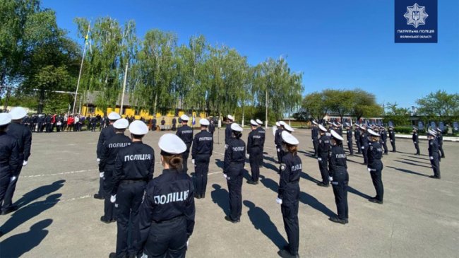 У лавах волинських патрульних – нові працівники. ФОТО