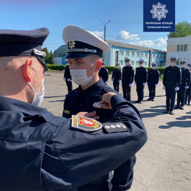 У лавах волинських патрульних – нові працівники. ФОТО