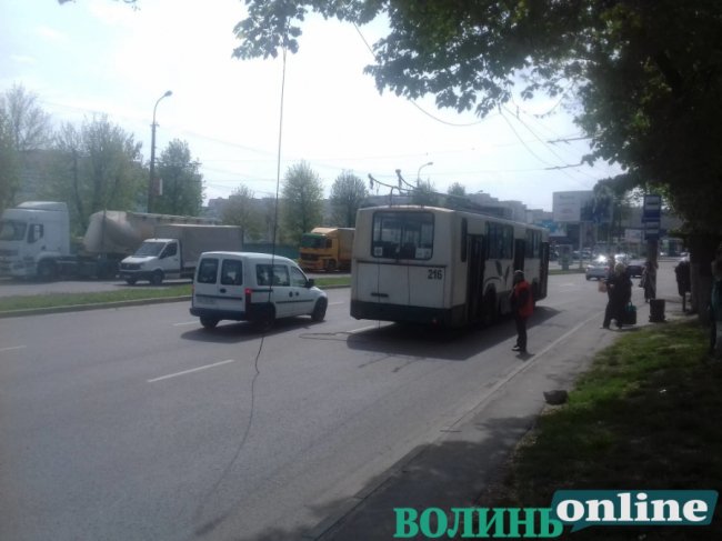 У Луцьку – «рогатий» затор