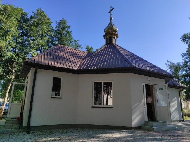 У Луцьку освятили храм на території ТЦК. ФОТО