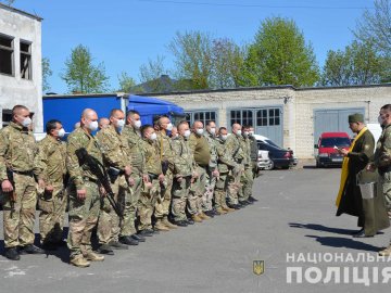 Бійці «Світязя» відправилися у ротацію на Схід. ФОТО