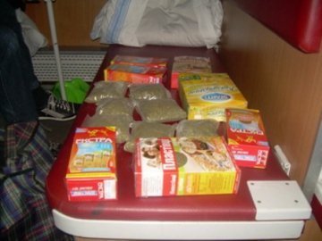 У поїзді «Ковель – Москва» знайшли понад 5 кілограмів наркотиків