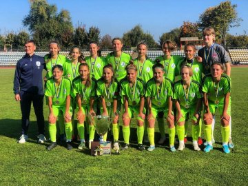 Волинські футболістки стали чемпіонками України