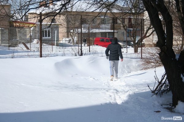 Луцьк після снігопаду. ФОТО