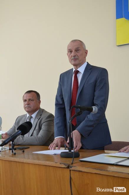 Савченко представив нового керівника Любомльської РДА. ФОТО