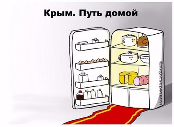 Реакція соцмереж на блокаду Криму. ФОТОЖАБИ