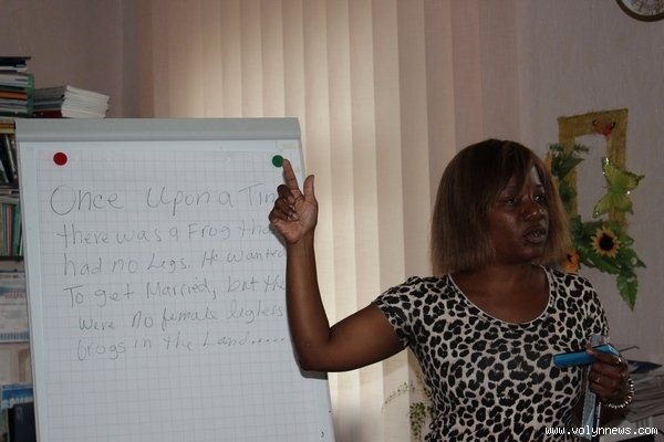 Як американка вчила лучан англійської мови