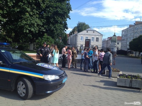 У центрі Луцька - вибух. ФОТО. ВІДЕО