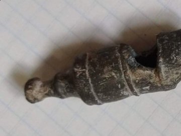 Волинському музею подарували свинцевий свисток часів Першої світової війни