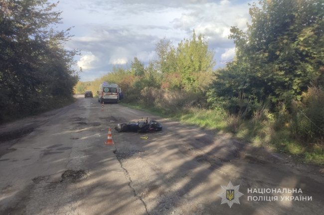На Волині зіткнулися два мотоциклісти: пасажирка та водій - у лікарні