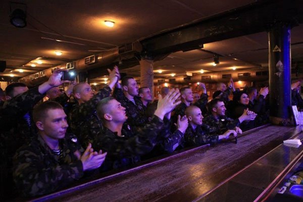 «Тартак» заспівав для морпіхів. ФОТО