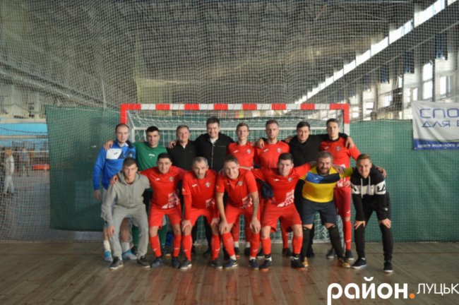 Команда «Любарт» – переможець футзального турніру у Луцьку. ФОТО