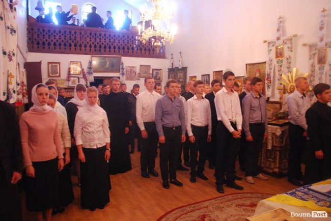 Перший дзвоник у волинській семінарії. ФОТО