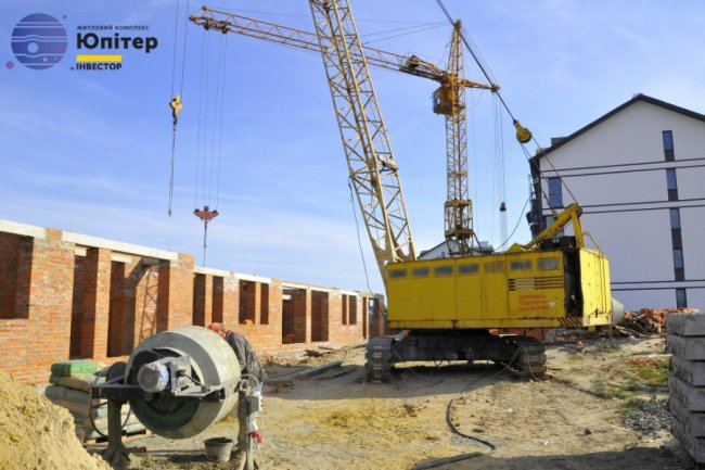 У другому будинку ЖК «Юпітер» — у розпалі внутрішні роботи*