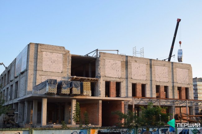 Вид з майбутньої тераси ресторану