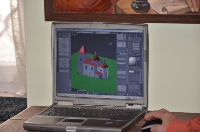 У луцькому політесі створили церкву в 3D. ФОТО