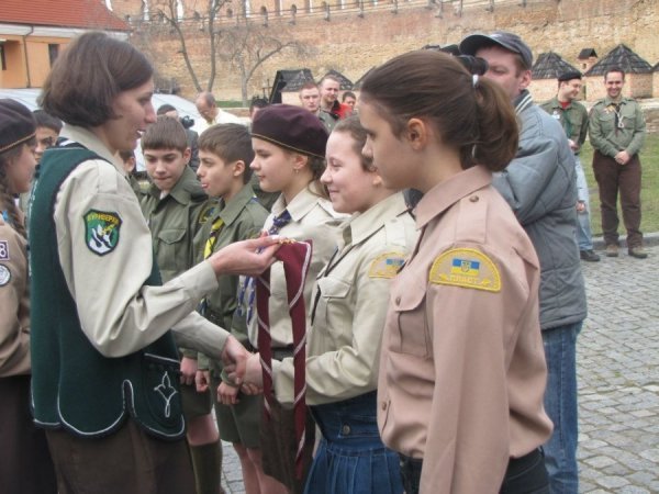 Луцькі пластуни склали присягу в замку