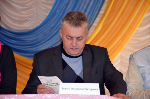 Олександр Ткачук презентував програму дій на посаді голови Княгининівської громади*
