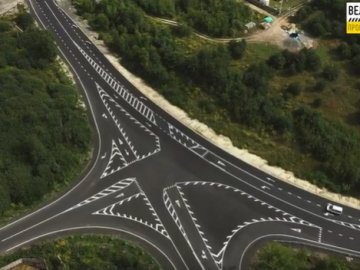 На Волині на двох ділянках міжнародної траси завершили ремонт. ВІДЕО