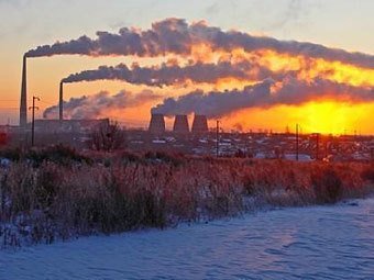 У Росії випав чорний сніг. ФОТО