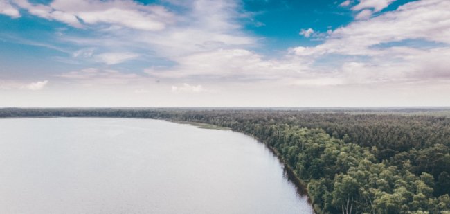 Захопливі світлини волинського озера з висоти. ФОТО