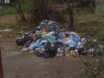 Лучан обурює гора сміття на вулиці Лесі Українки