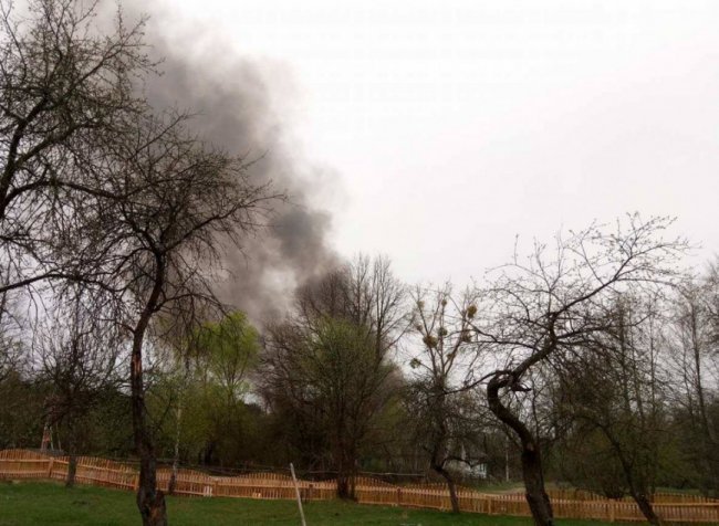 У волинянина після погроз сина сталася пожежа. Поліція підозрює підпал