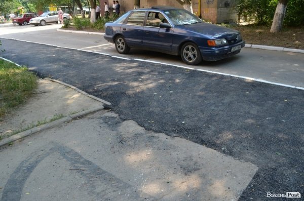 Луцьк зустрів віце-прем’єра свіженьким асфальтом. ФОТО