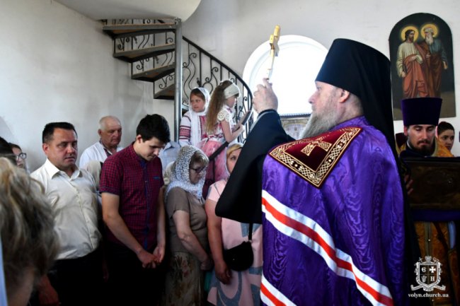 У Ківерцівському районі освятили новий храм Московського патріархату.  ФОТО