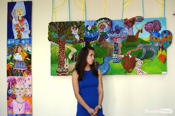 Виставка дитячих картин «Україна майбуття». ФОТО