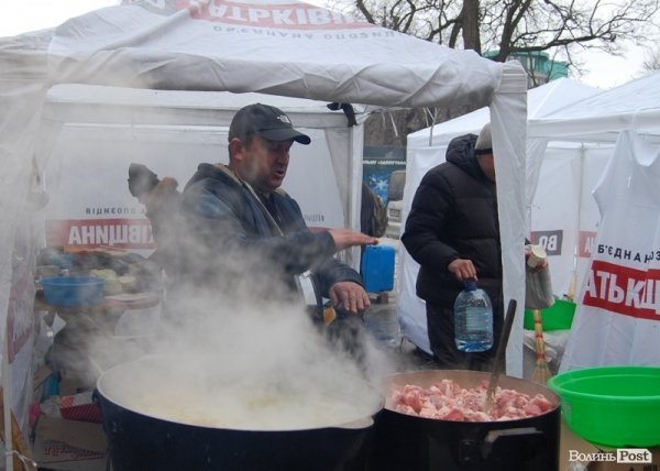 Волиняни на Майдані в Києві. ФОТО