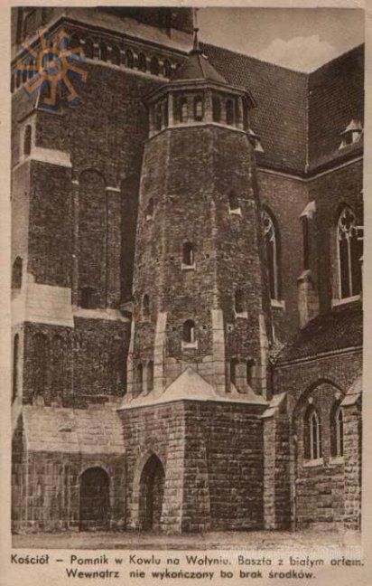 Волинський костел на польських листівках 30-х років