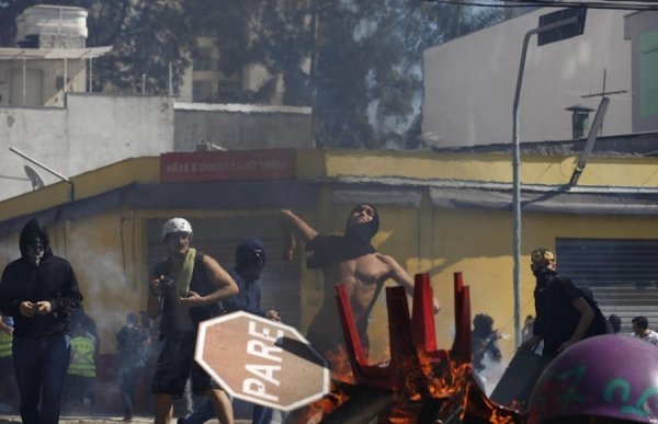 Масові безлади в Бразилії напередодні старту Чемпіонату світу. ФОТО