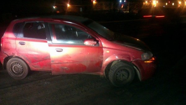 Фото машини Тетяни Чорновол після нападу