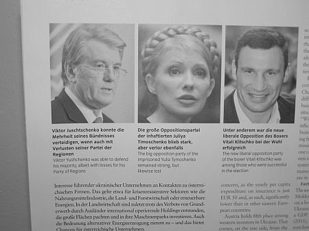 В Австрії Януковича сплутали з Ющенком. ФОТО