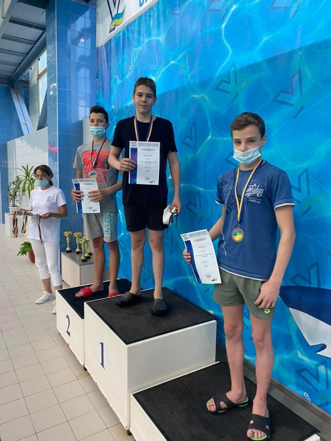 Юні спортсмени з Волині здобули 2 медалі на  чемпіонаті України з плавання 