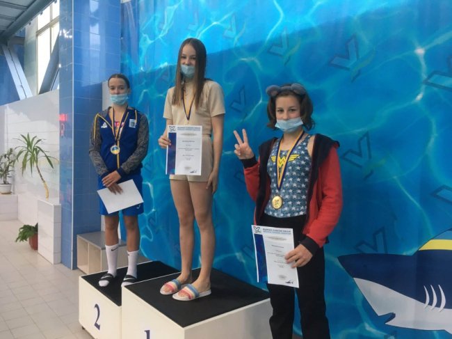 Юні спортсмени з Волині здобули 2 медалі на  чемпіонаті України з плавання 