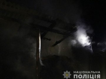 На Волині 29-річний чоловік після конфлікту підпалив обійстя сусіда