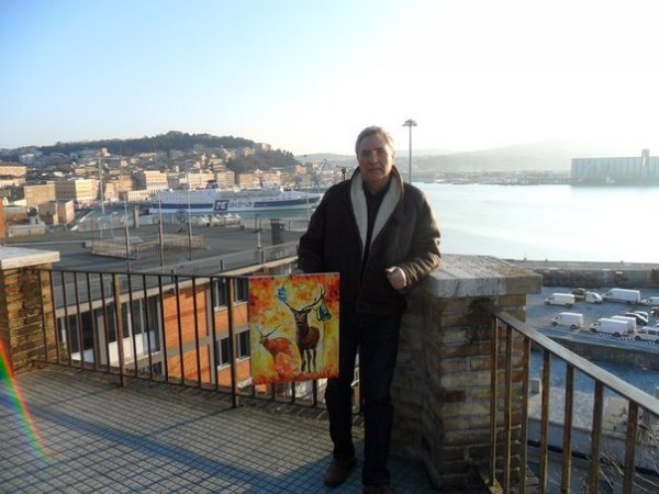 Італієць купив картину молодої художниці з Луцька