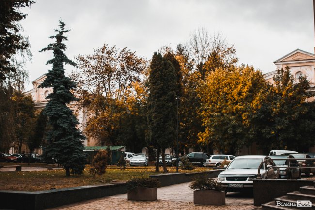 Похмура осінь у Луцьку. ФОТО