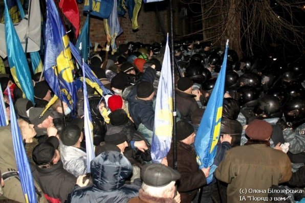 Як «Беркут» бив людей у Києві. ФОТО. ВІДЕО
