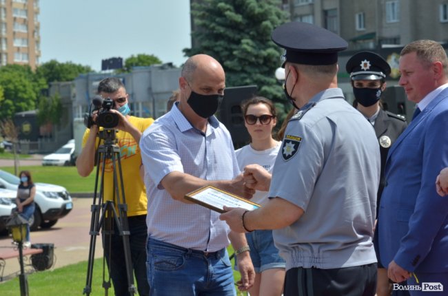 Волинські «шерифи» отримали 25 службових позашляховиків. ФОТО