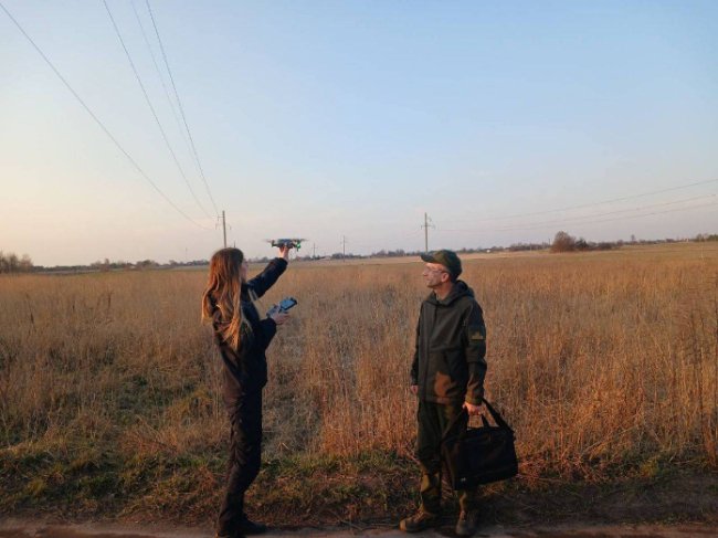 На Волині пожежники використовують БПЛА для патрулювання. ФОТО