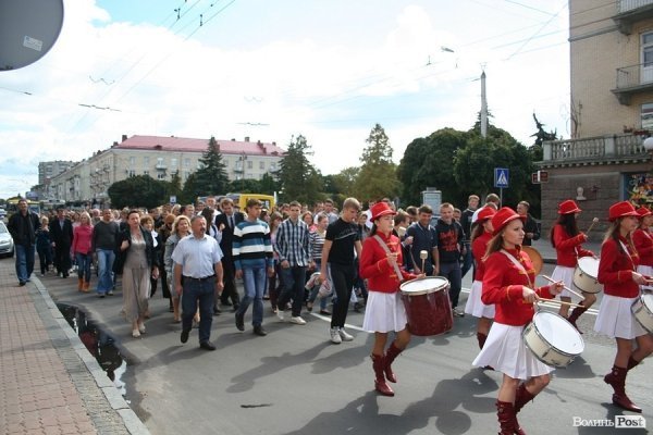 У Луцьку агітували за тверезе життя. ФОТО