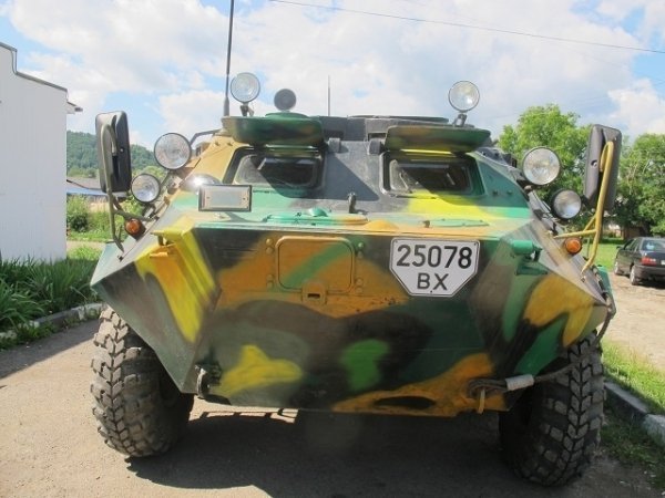 Гуцул відправив свій БТР на допомогу батальйону «Айдар». ФОТО