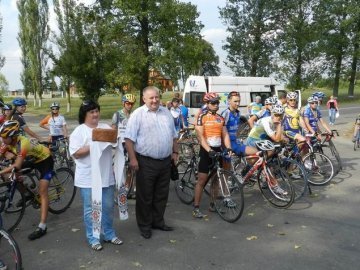 Волинь приймала учасників велоестафети. ФОТО