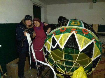 У центрі Луцька встановлять гігантське яйце із відходів