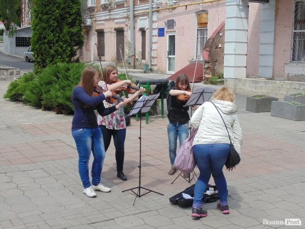 День Європи у  Луцьку. ФОТО