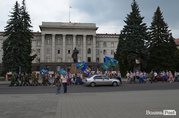 Як у Луцьку святкували День ВДВ. ФОТО