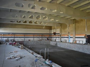 Повідомили, коли «здадуть» оновлений спорткомплекс луцького «політеху». ФОТО